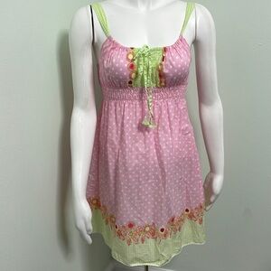 Lilly Pulitzer pink polkadot jungle nightgown